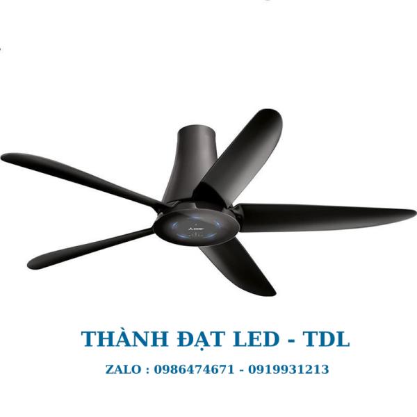 Quạt trần Mitsubishi 5 cánh C56 - RA5 ( RW5 ) - màu đen
