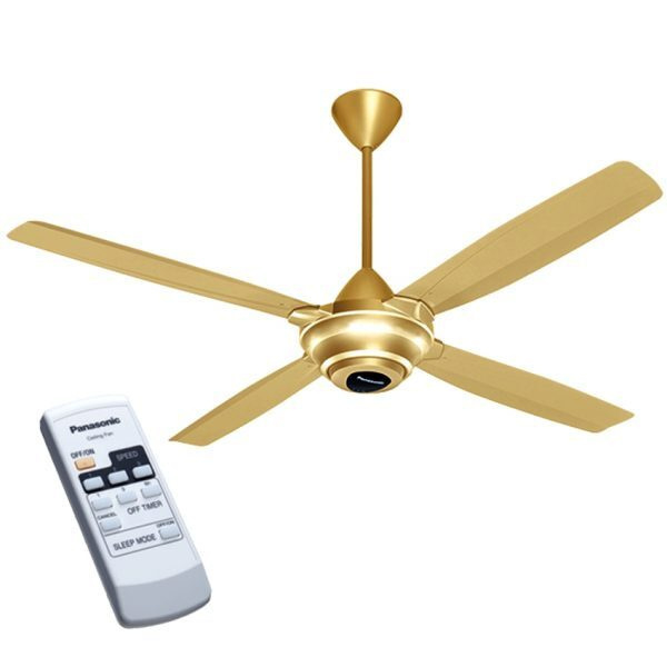 Quạt trần 4 cánh Panasonic F-56MZG-GO-vàng