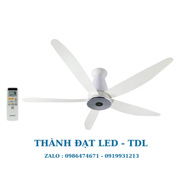 Quạt trần 5 cánh Panasonic DC F-60XDN-trắng