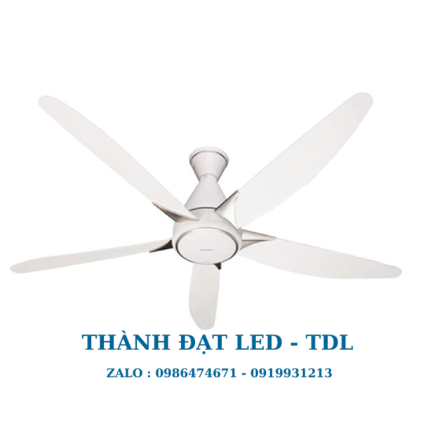 Quạt Trần Panasonic 5 cánh F-60GDS-W-trắng