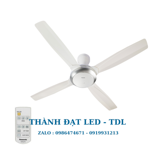 Quạt trần 4 cánh Panasonic F-56XPG-trắng