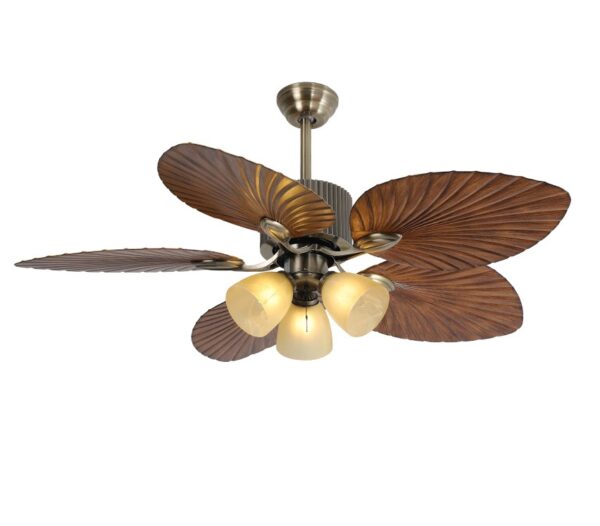 Quạt trần Đèn trang trí DCT Fan 165 cánh ABS cao cấp 5 Cánh - Thành Đạt Led