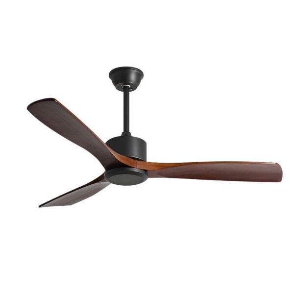 Quạt trần trang trí DCT Fan 216 cánh gỗ tự nhiên 3 Cánh - Thành Đạt Led