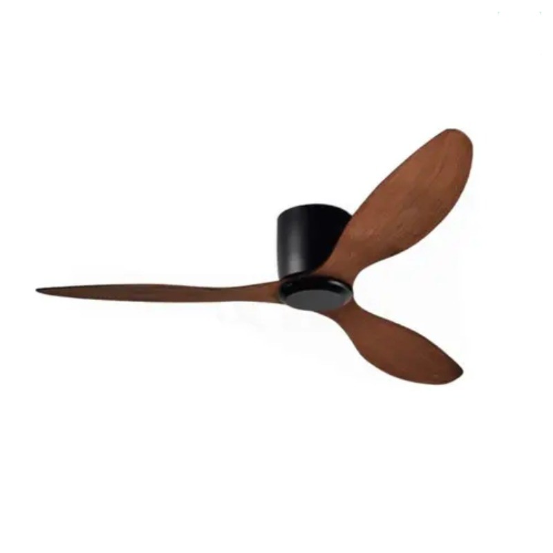 Quạt trần trang trí phòng ngủ DCT Fan 220 Nhựa ABS cao cấp 3 Cánh - Thành Đạt Led