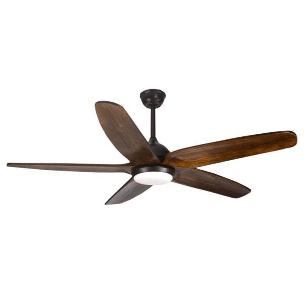 Quạt trần đèn trang trí DCT Fan 410 Nhựa ABS cao cấp 5 Cánh - Thành Đạt Led