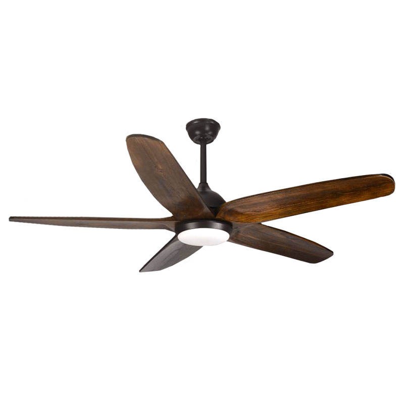Quạt trần đèn trang trí DCT Fan 410 Nhựa ABS cao cấp 5 Cánh - Thành Đạt Led