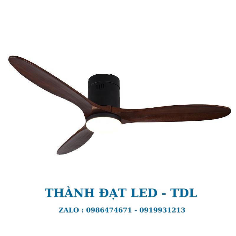 Quạt trần đèn trang trí DCT Fan 419 Nhựa ABS cao cấp 3 Cánh - Thành Đạt Led
